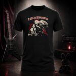 I PAID TO GET YELLED AT singer and fan t-shirt shown on a ghost mannequin, black, front view